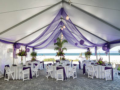 wedding tent rental fort lauderdale
